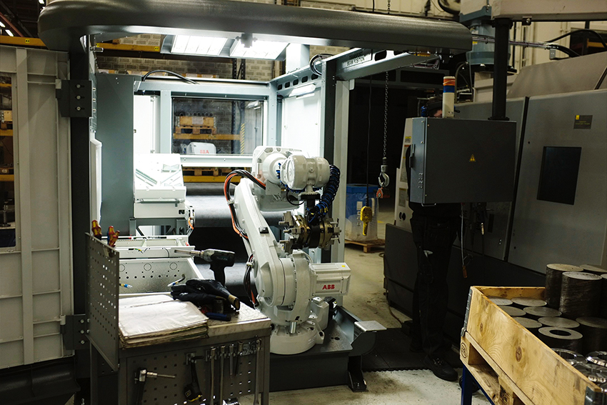 HSP Gripen planerar att i framtiden driftsätta yterligare en robotcell. Foto: Per Eriksson
