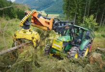Nytt däck för skogstraktorer