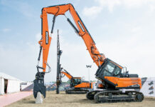 Doosan lanserar ännu en rivningsgrävare