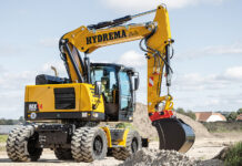 Flera nyheter från Hydrema på Bauma