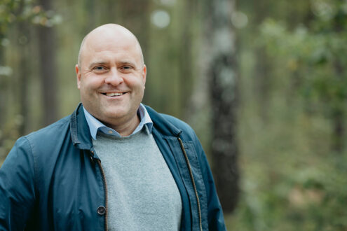 Peter Karlsson affärsområdeschef Södra Skog. Foto: Alexander Hall/Södra