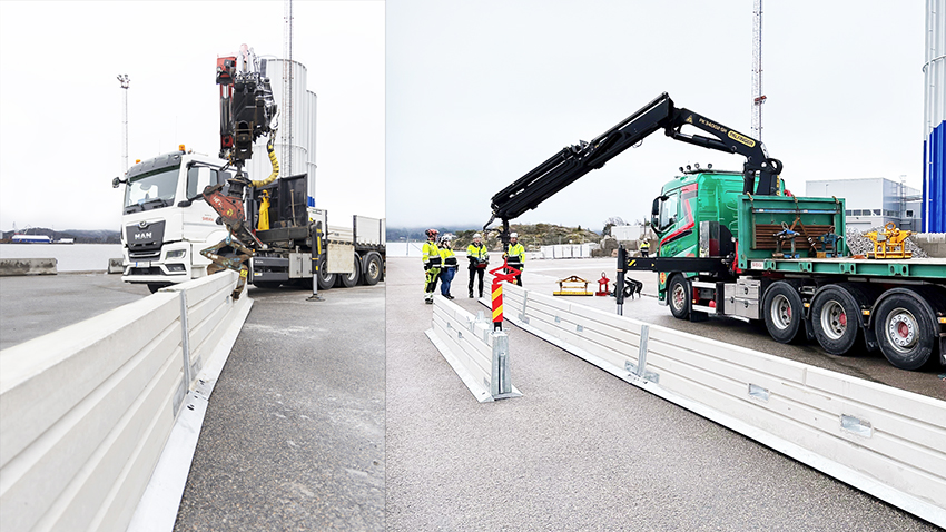 benders lanserar ny betongbarriär – roadblock 650