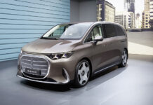 Världspremiär för Mercedes nya eldrivna van VLE