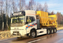 Trafikverket och Skanska testar eldrivet i vinterväghållningen