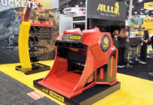 Ny sikt- och krosskopa för armerat rivningsavfall