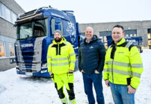 Utsläppsfri åkare investerar i unik eldriven Scania tippbil