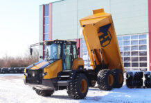 Hydrema lanserade ny dumper på ConExpo