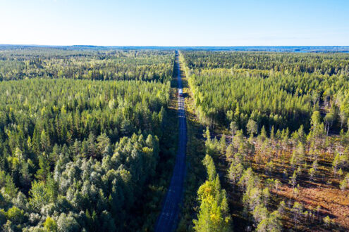 Inlandsbanan stärker totalförsvaret och järnvägens robusthet. Foto: IBAB