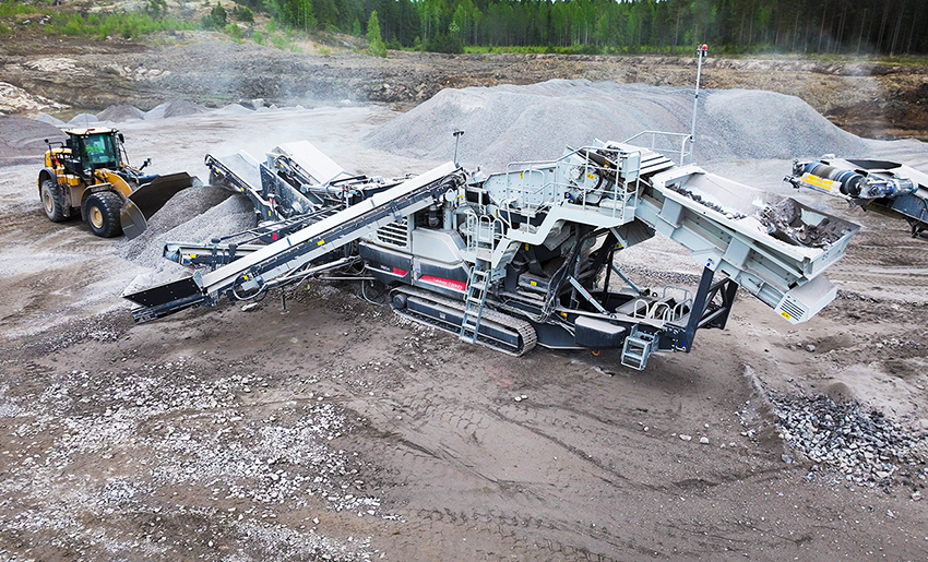 Metso utökar Lokotrack-portföljen med två nya mobila krossar